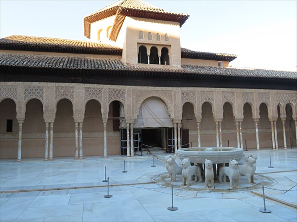 208-Львиныи дворик, дворец Львов, Альгамбра